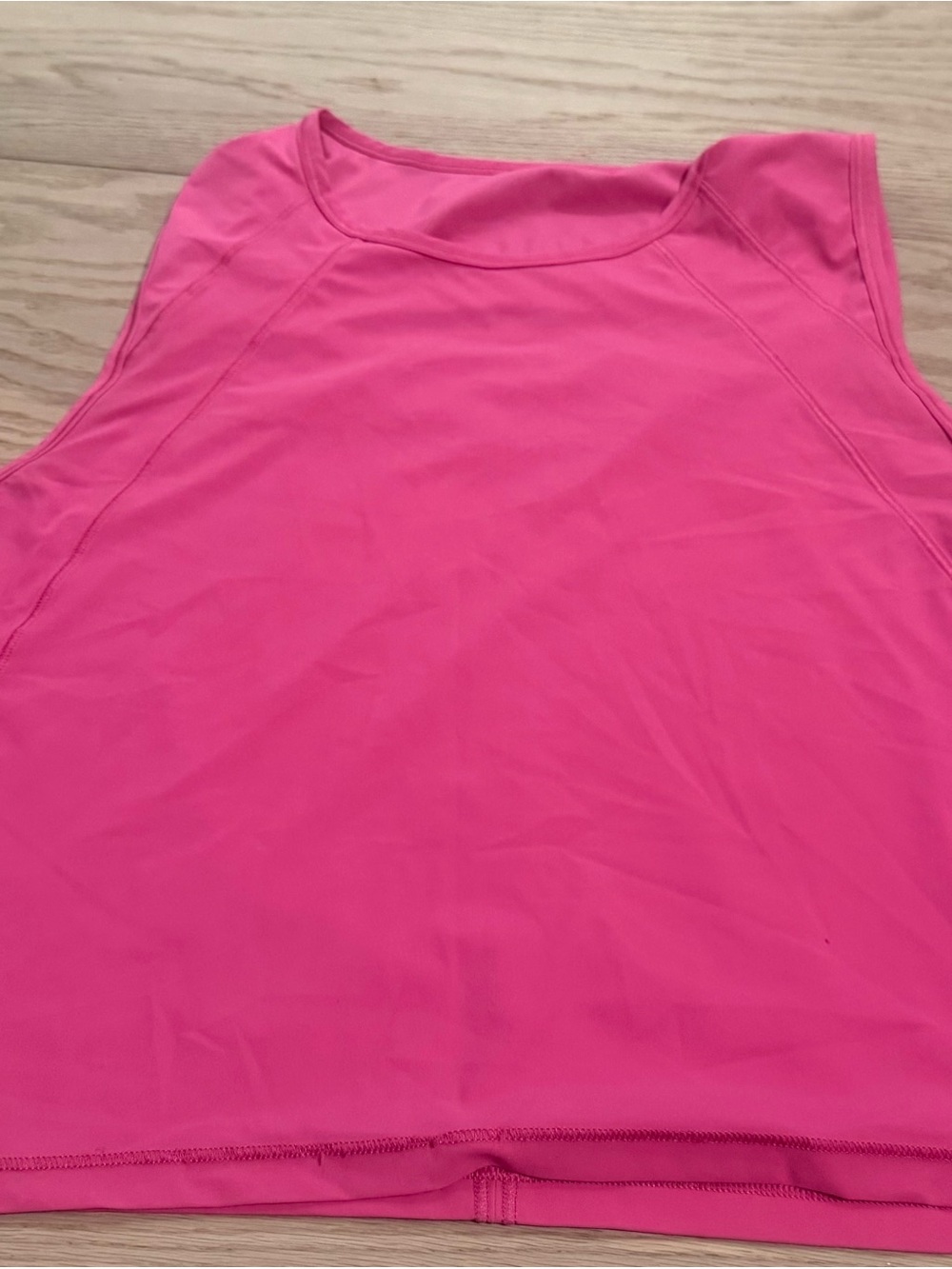 Lululemon Women's Sleeveless Active Tank/Crop Top - Hot Pink